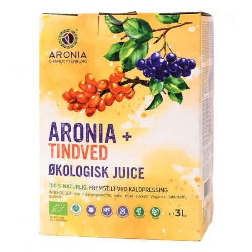 ARONIA + TINDVED ØKOLOGISK JUICE