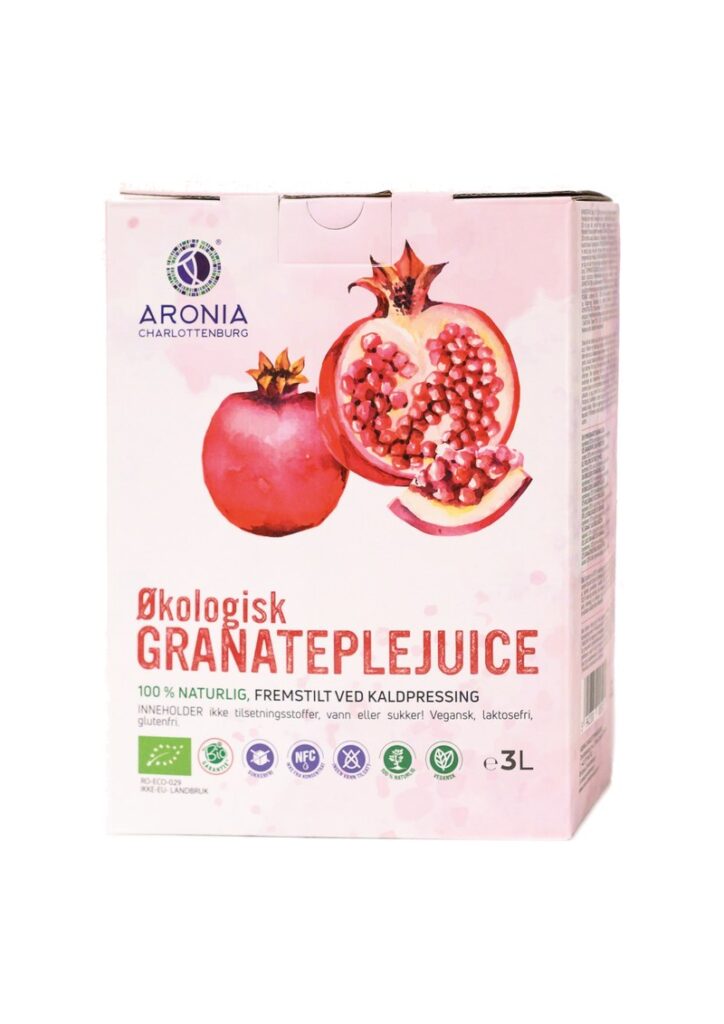 Økologisk Granateplejuice